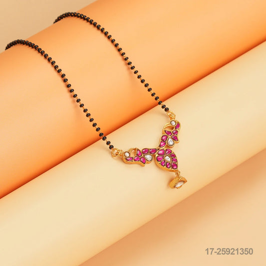 KAVERI KUNDAN MANGALSUTRA WITH RUBIES