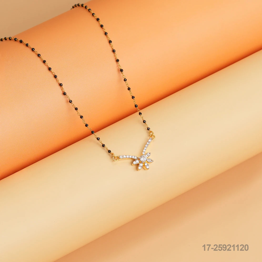 MEKHA CZ FLORAL DESIGN MANGALSUTRA