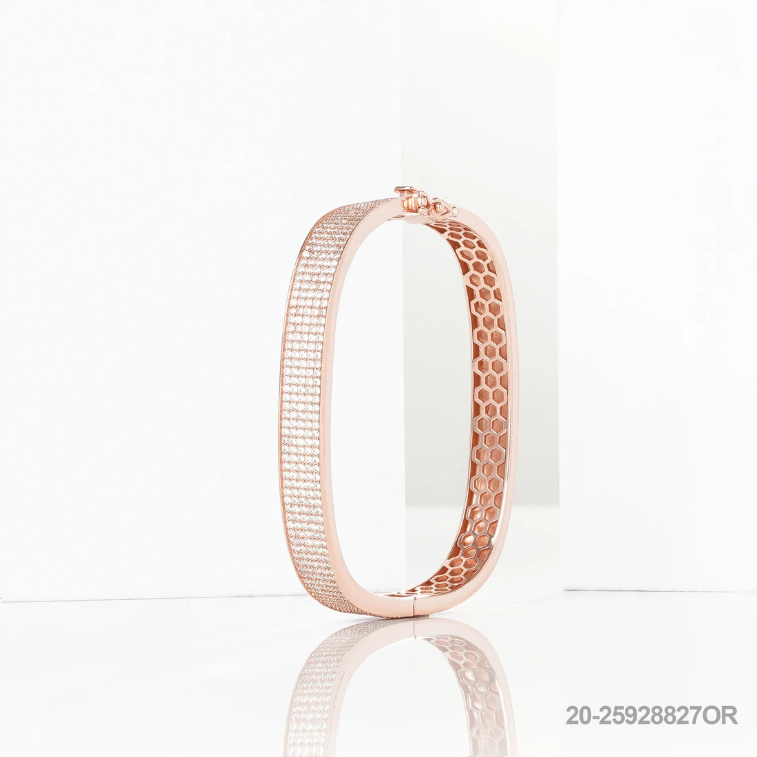 JESSIE CZ FINISH ROSEGOLD KADA