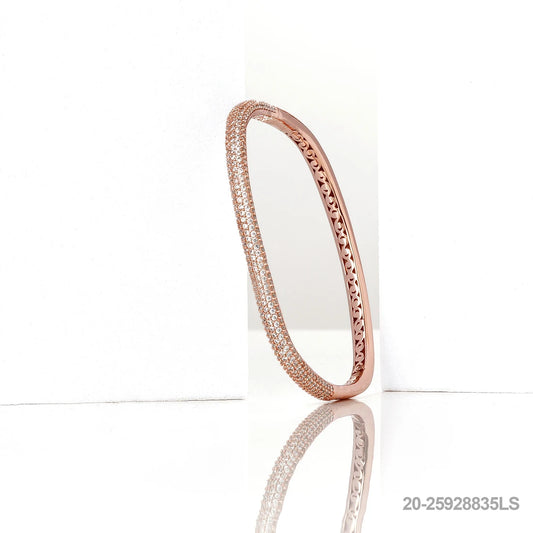 RUHI CZ DESIGN ROSEGOLD FINISH KADA