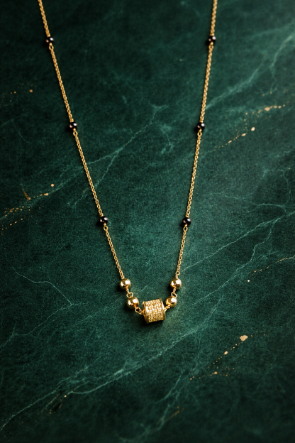 WEDDING BOND GOLD PLATED SILVER MANGALSUTRA