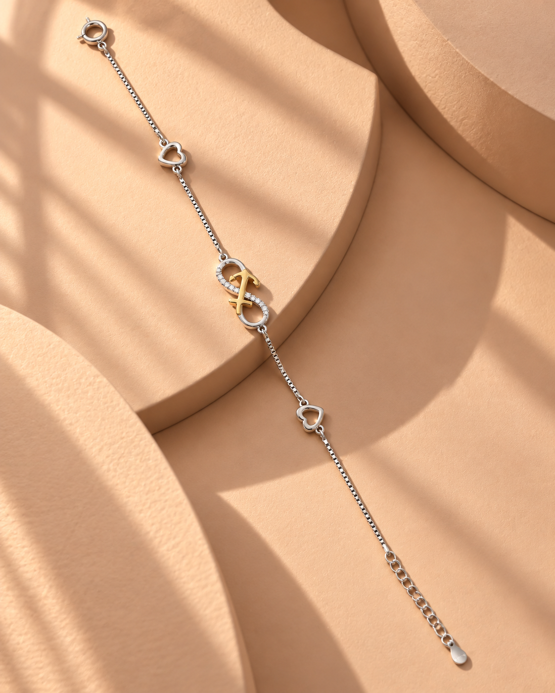 SILVER INFINITY BRACELET