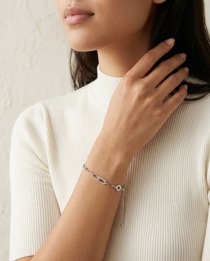 SILVER DIVA BRACELET