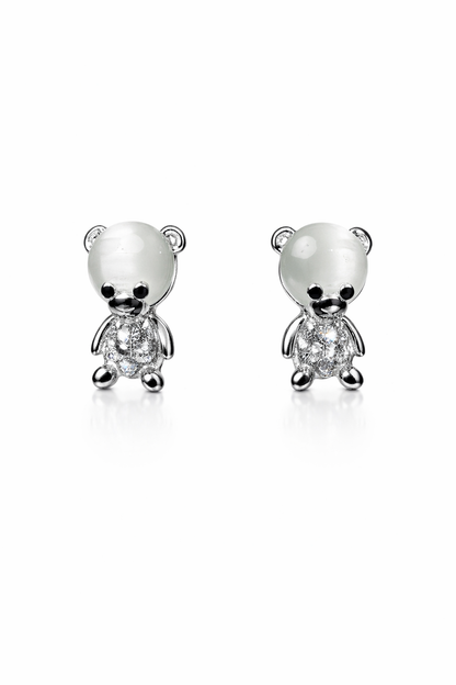 CUDDLE BEAR EARRINGS